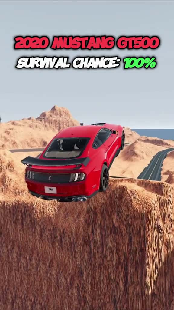 Cover for Fords vs giant ramp #gaming #fyp #beamng #beamngdrive
