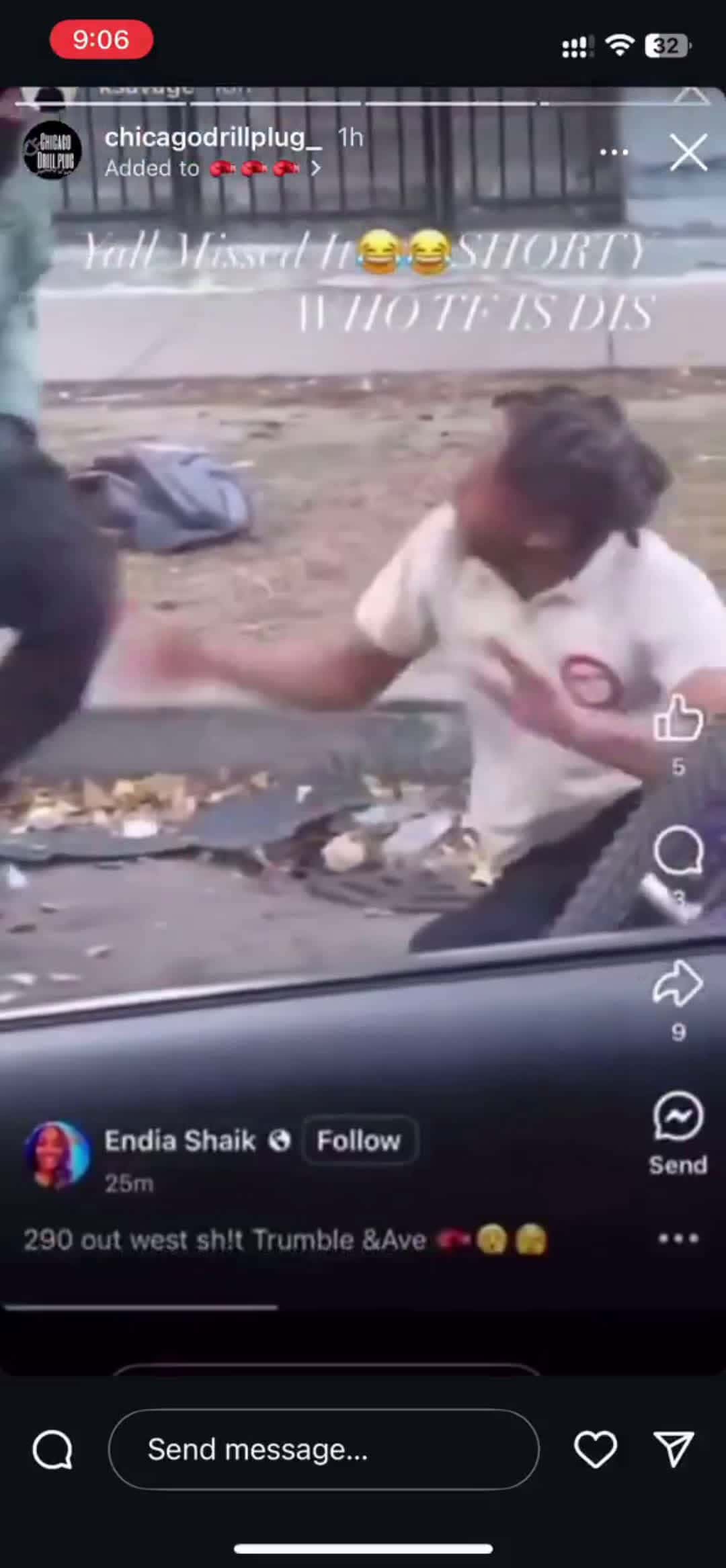 Cover for Out West Chicago 📍follow and share#hoodfights#streetfights#urbanfight#fightclub#viralfights#fightingvideos#hoodlife#backalleyfights#streetbeefs#fightnight#rawfights