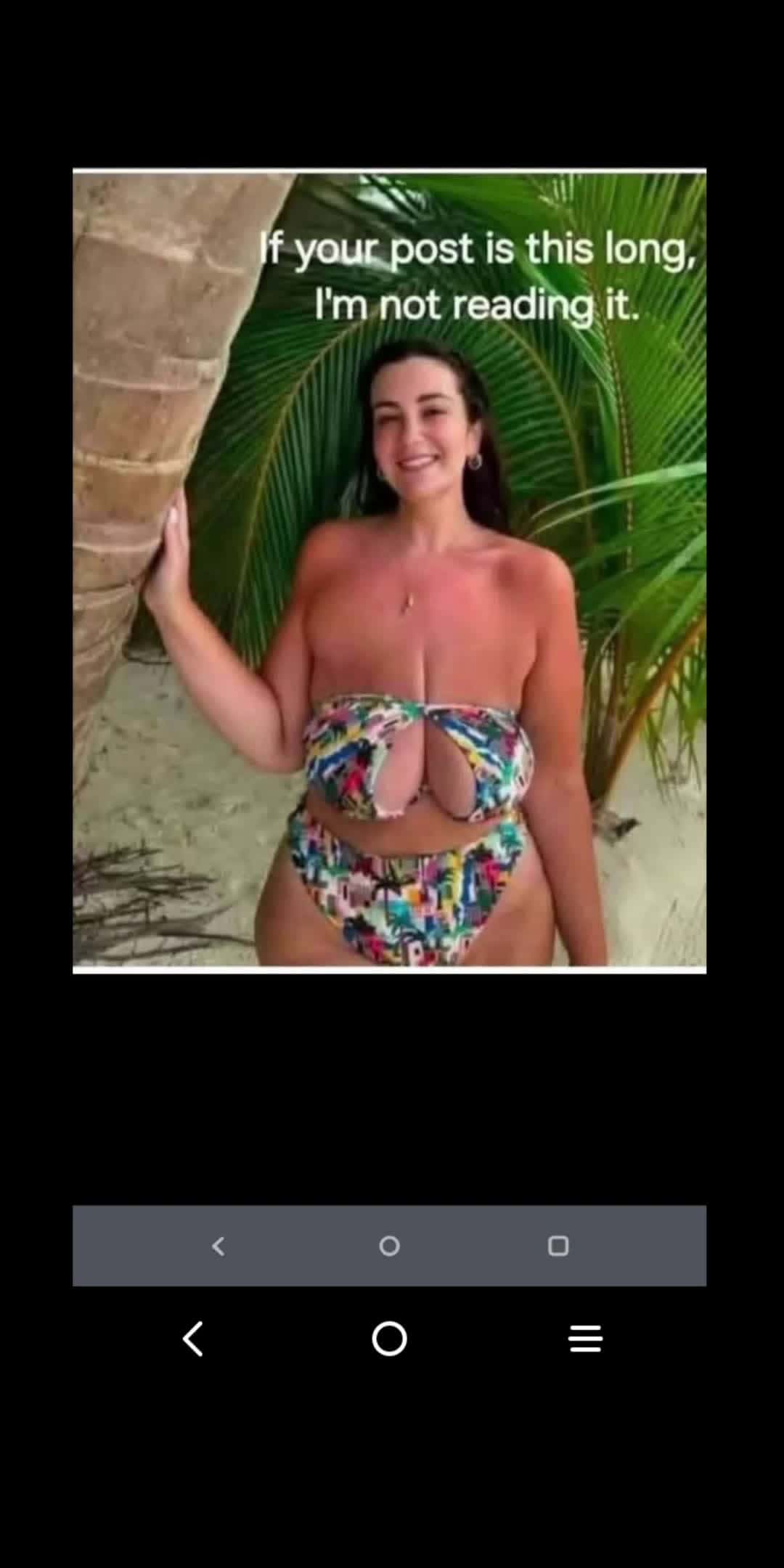 Cover for She can wear those like a backpack.  🤣😂
