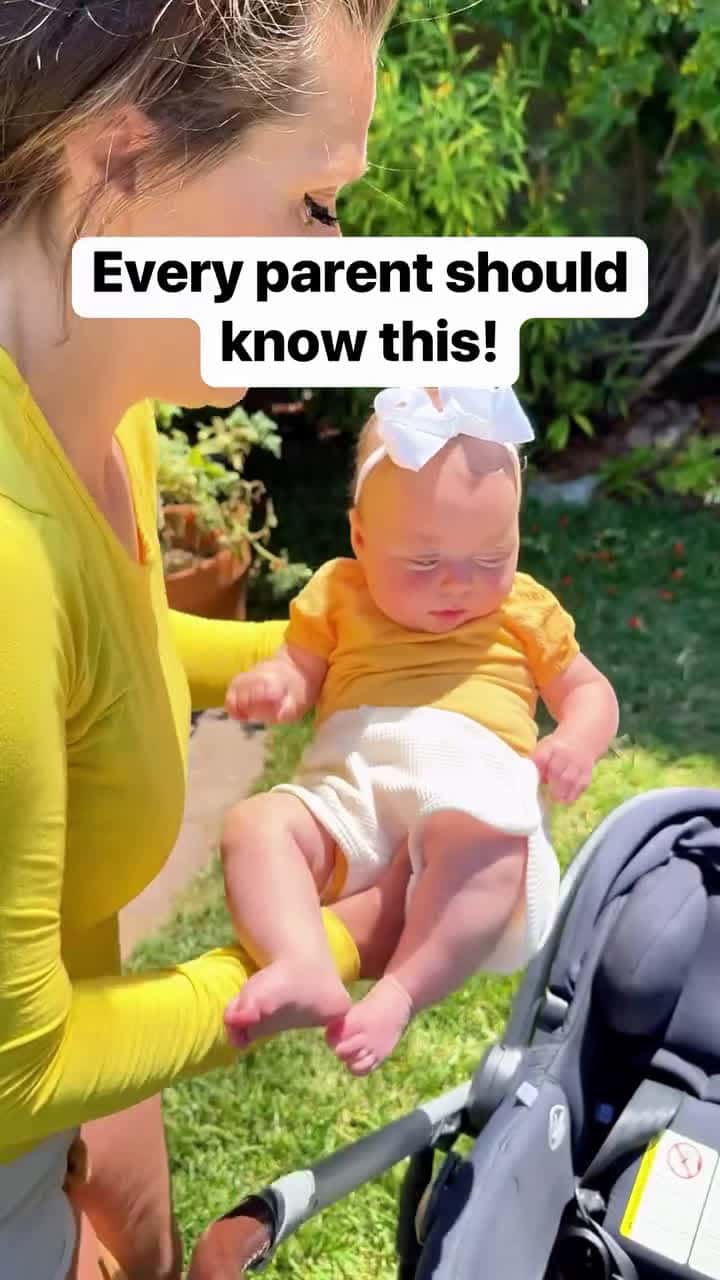 Cover for Covering a stroller with a light blanket can heat up fast! That’s why I always avoid covering strollers, keep outside time short on hot days, and check on baby often #baby #mom #stroller #heatwave #lifehacks 