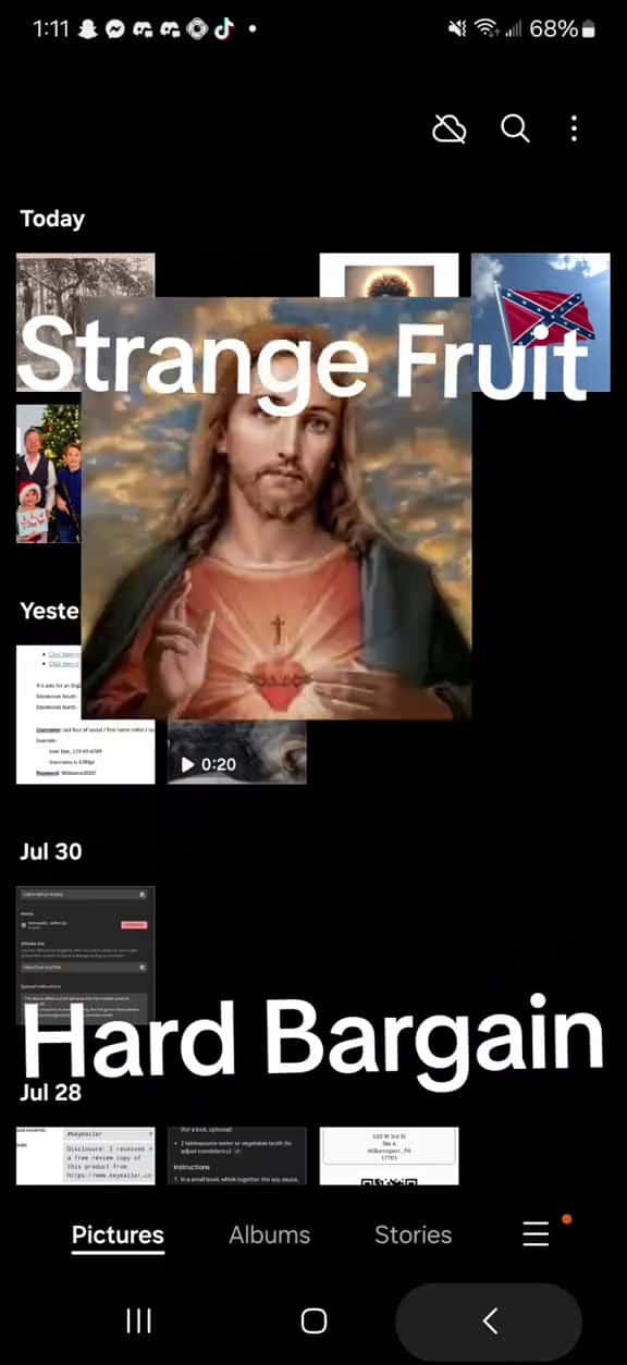 Cover for Truth spoken Billie Holiday/ Strange Fruit, Haley Williams True Believer 🙏🏿💔 #strangefruit  created by Yaboy Cast Gaming with dizzynette’s True Believer mp3