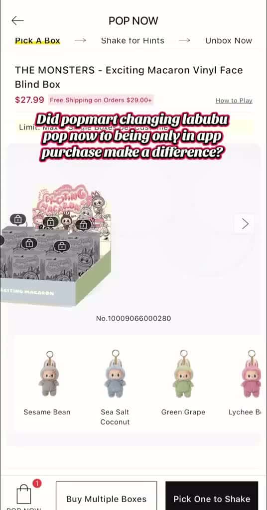 Cover for Didn't make the purchase, but I hope it finds a happy home! Popmart's latest update is here! ☺️✨ #PopMart #BlindBox #Labubu #TrendAlert #LabubuFever