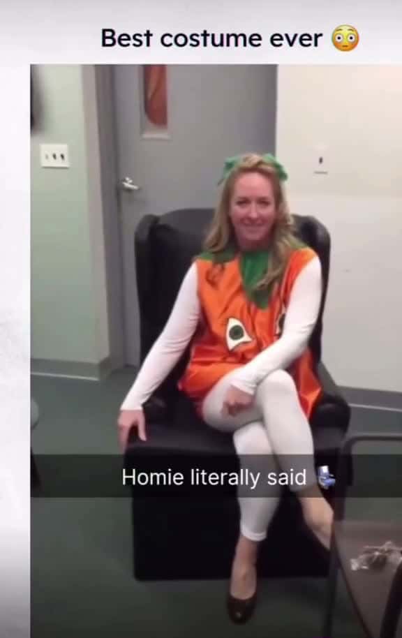 Cover for #costume #chair #unexpected #fun #funny #foryoupage #follower # # #halloween