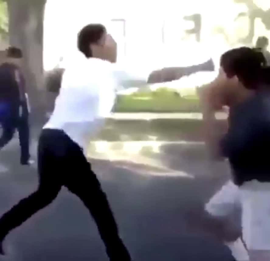 Cover for He got hands both 18+ #FirstVideoChallenge  #fight  #fightcam  #scoopz  #fypage