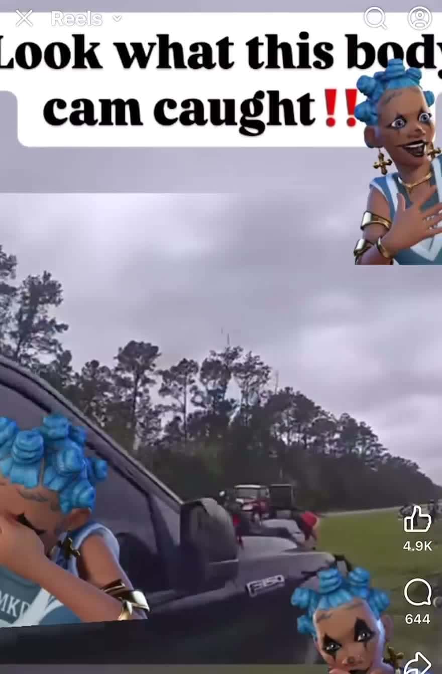 Cover for Look what this body cam caught  #fyp  #viral  #reels