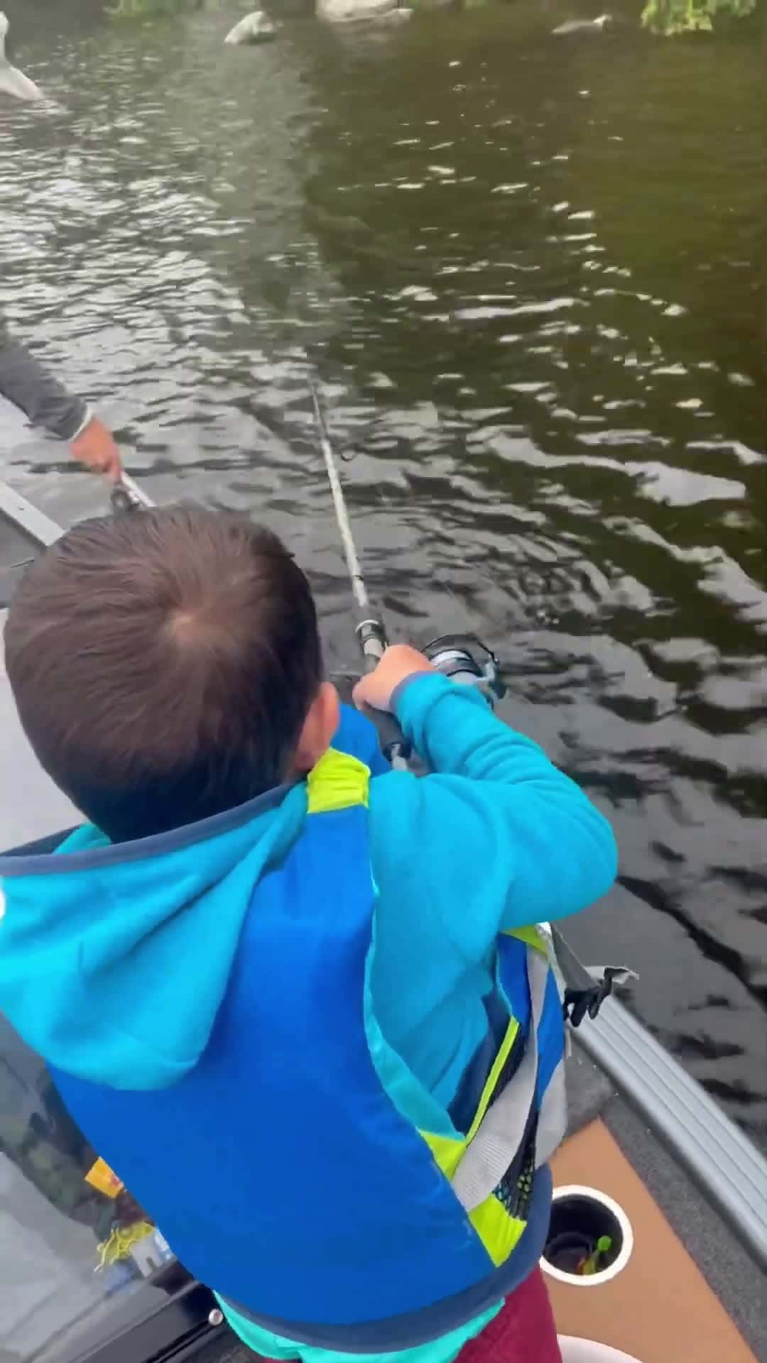 Cover for Pull him up fishing fish bass outdoors fyp