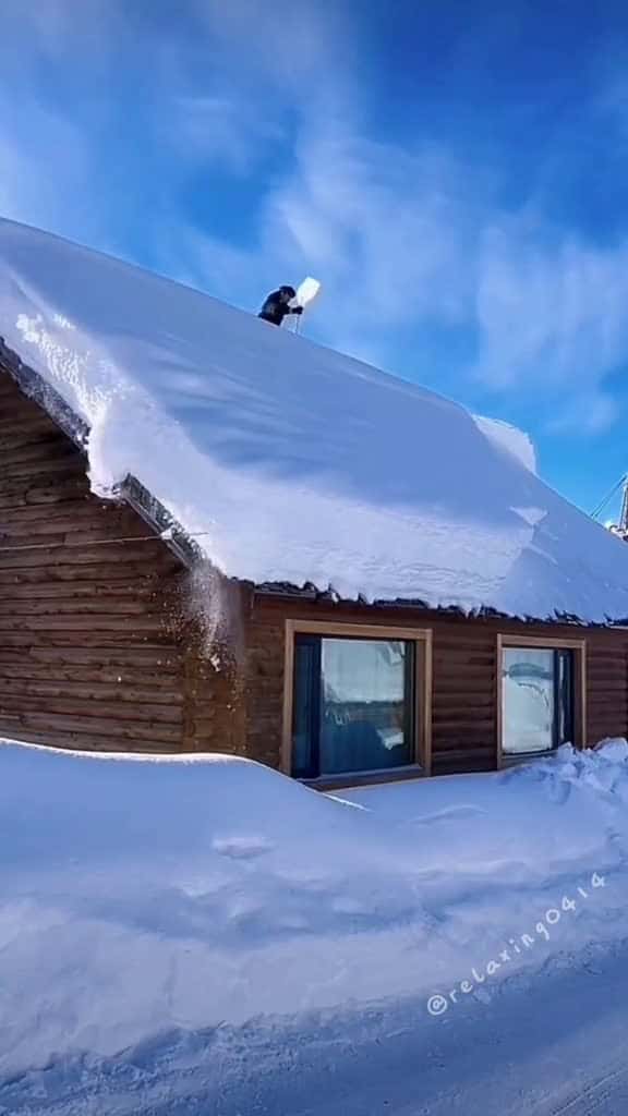 Cover for Satisfactory snow removal asmr satisfying oddlysatisfying snow ice fpy fypage 97738 #trending