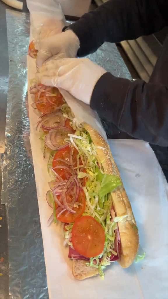 Cover for The FAMILY STYLE ITALIAN HOAGIE from fedoroffsroastpork in Williamsburg Brooklyn  03871 #nicevideo