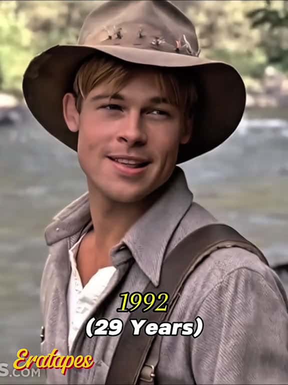 Cover for Brad Pitt Through The Years bradpitt throughtheyears evolution fyp 81310 #trending