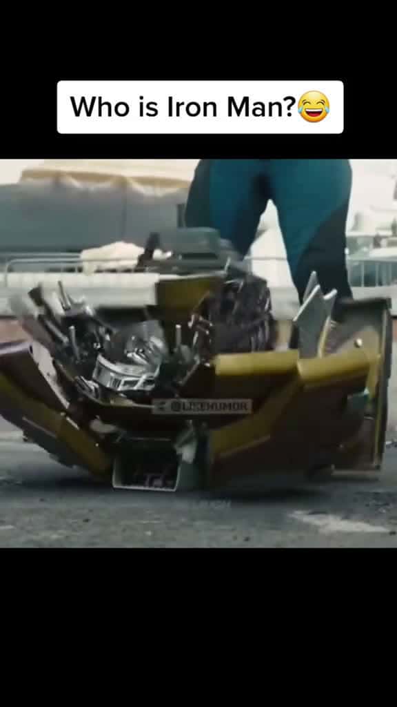 Cover for Who is Iron Man funniest fyp fy meme selfmade trynottolaughtiktoktv funny Iron  v 07238 #nicevideo