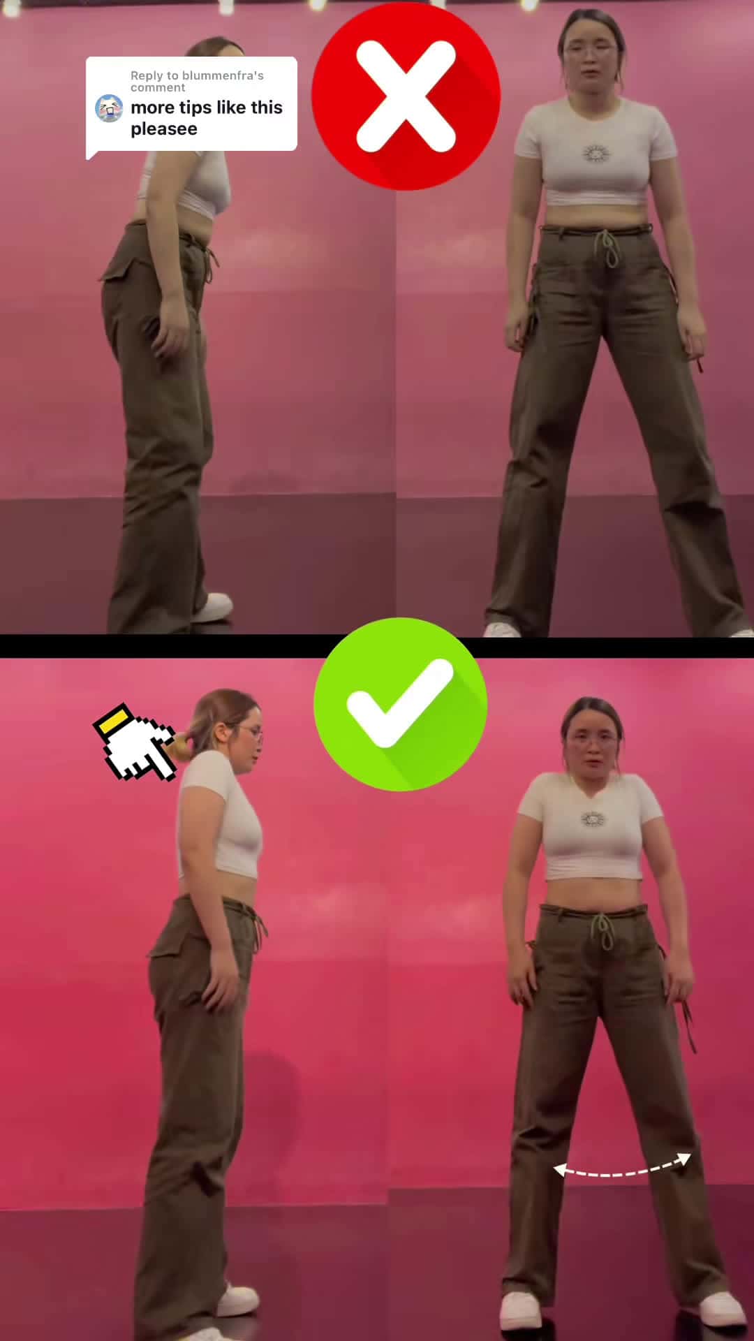 Cover for Replying to @blummenfra [dance with me series] common mistakes for beginners! Các lỗi hay gặp khi mới bắt đầu tập nhảy 💕: body wave (đi sóng người). Follow for more 💕🙏🏻 #hocnhay #dancetutorial #dance #CapCut #beginners #dancewithme #dancecatming