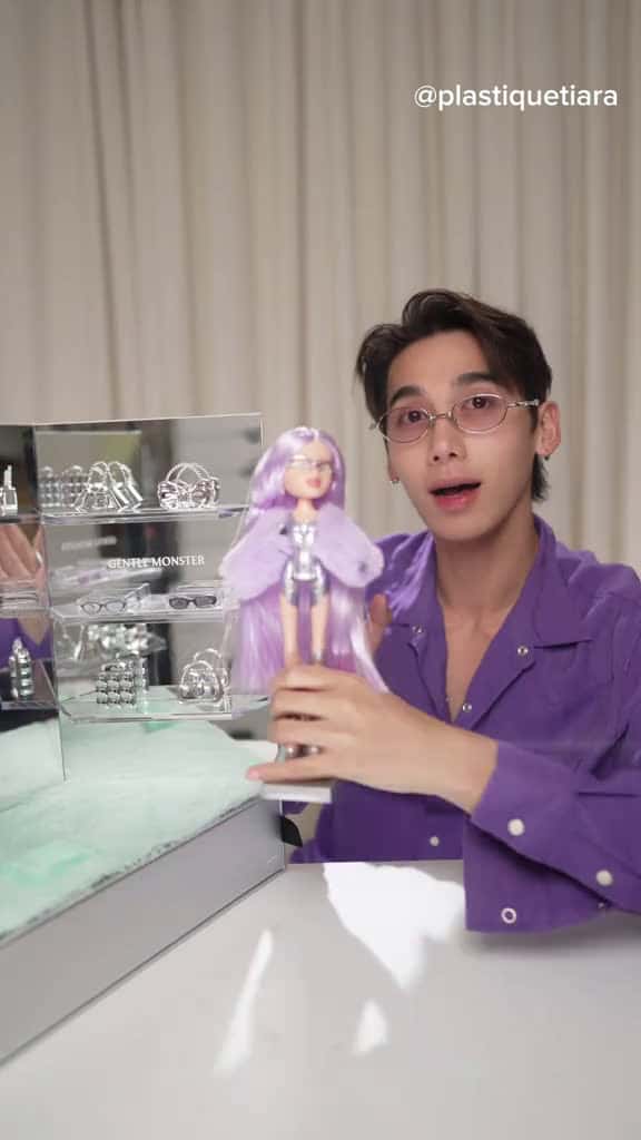 Cover for Becoming the doll I’ve always wanted ✨ @bratz @gentlemonster 💜