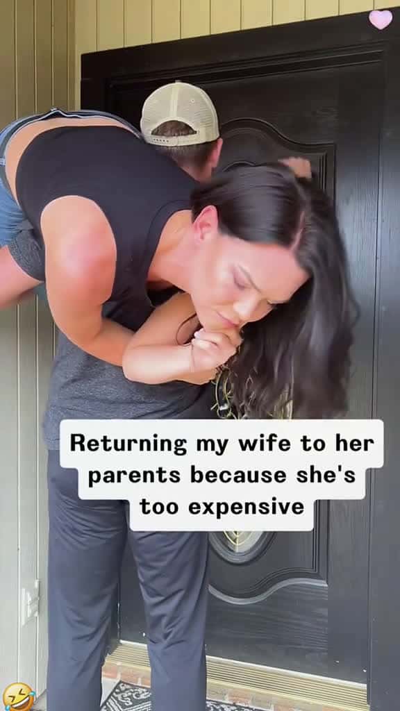 Cover for Returning my wife to her parents because she s too expensive funny foryou fyp couple joke 28734 #shortvideos