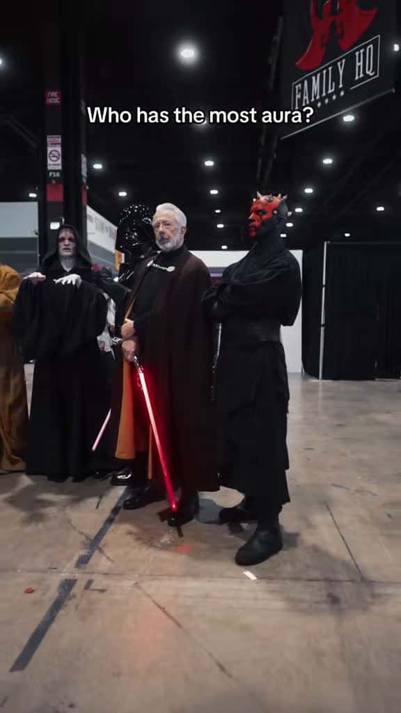 Cover for Who’s the ultimate Star Wars aura farmer? 🌟#DarthVader #DarthMaul #Cosplay