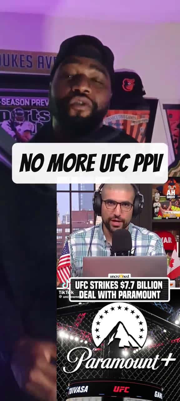 Cover for The UFC and Paramount 7.7 billion dollar deal.. NO MORE PPV!! #ufc #mma #boxing #espn  created by Scott Noble with Scott Noble’s original sound