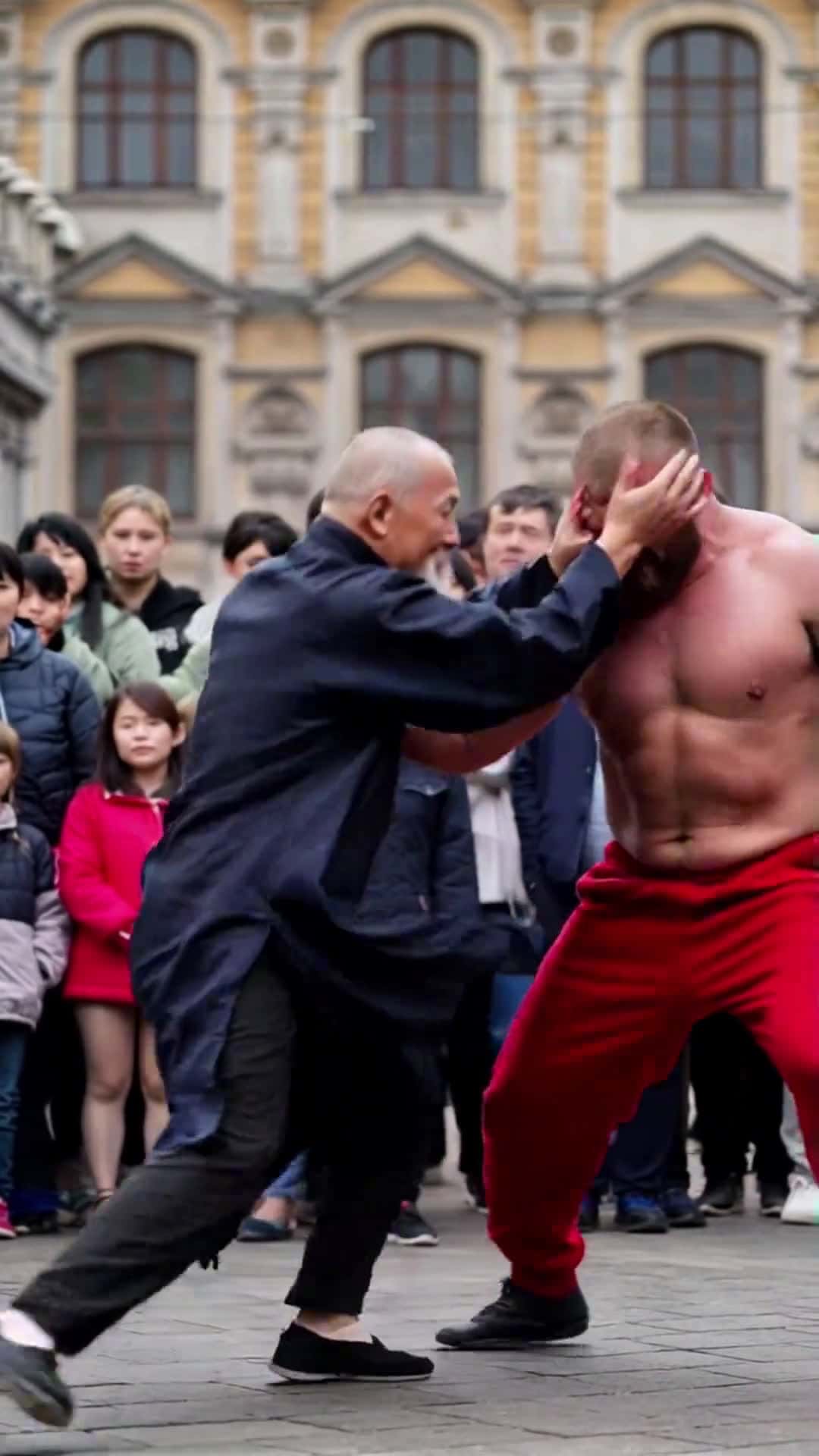 Cover for AI video: The impatient old guy gets the fight done quickly! #ElderlyWarrior#SpeedyFight#TopTrend#VideoSensation#AI