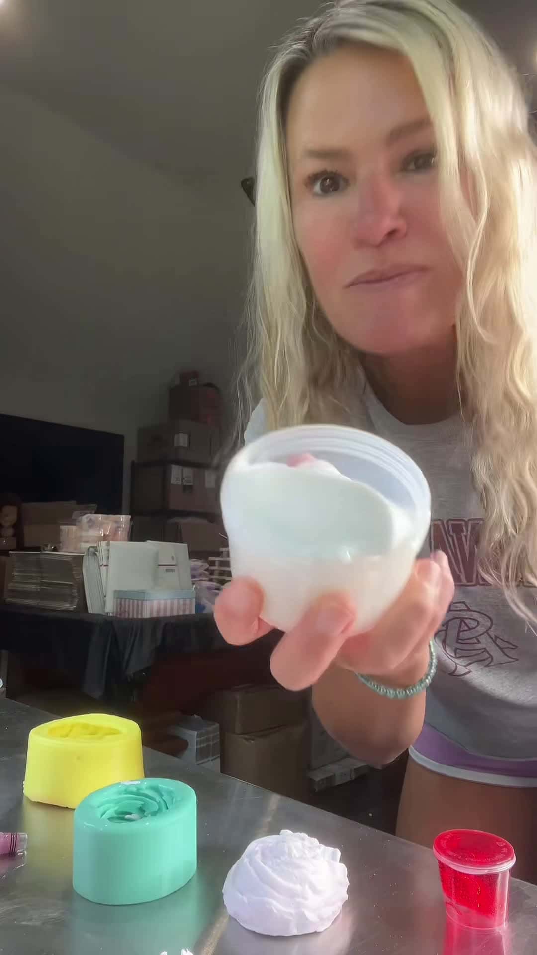 Cover for Lets make Strawberry Creme Frappuccino #slime #asmr #makingslime #loopyslime #loopyslimeofficial