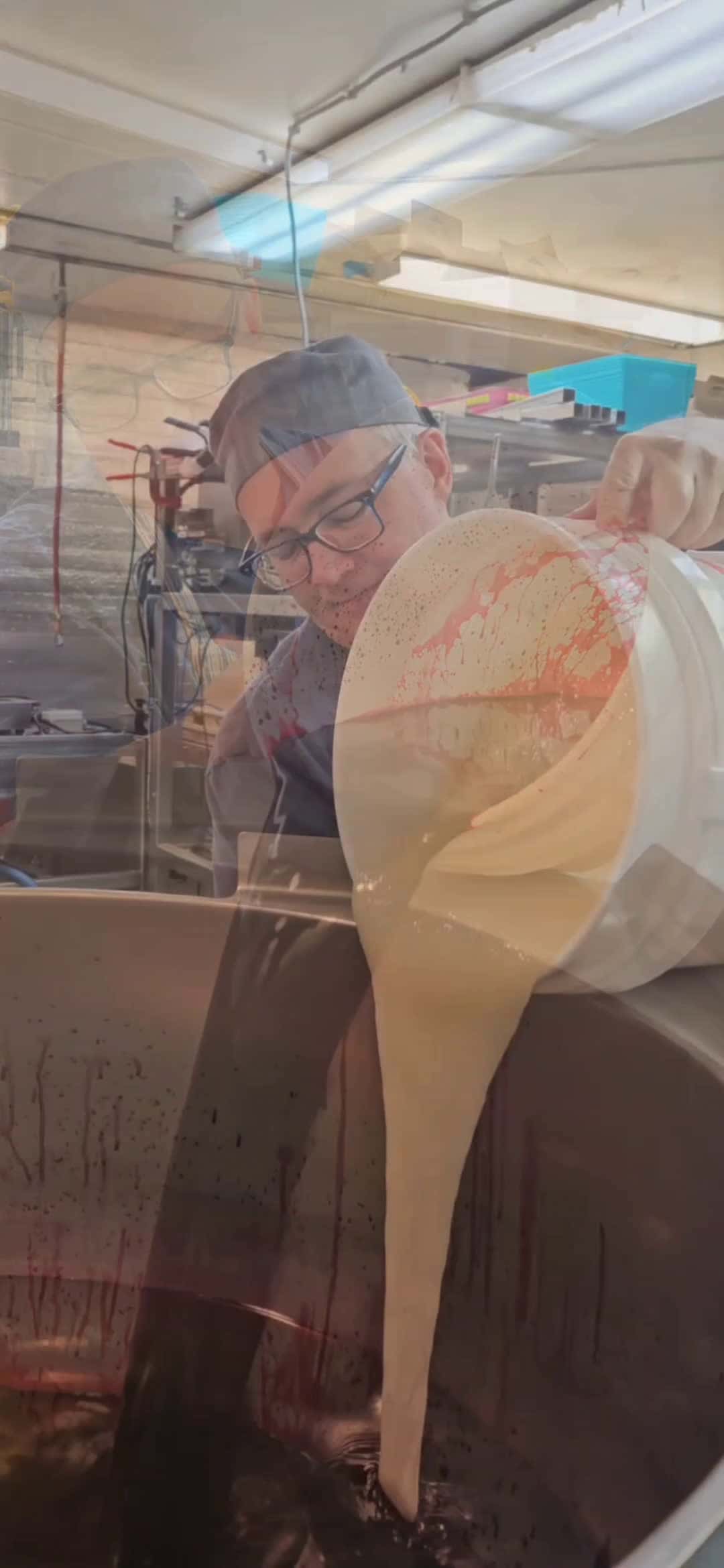 Cover for We're making Elderberry pancake syrup today.At Pioneer Valley we make a variety of jams, pancake syrups, caramels, hard candies, ice cream toppings and more. #candy #candyfactory #breakfast #waffle #syrup #seeitmade #howitsmade