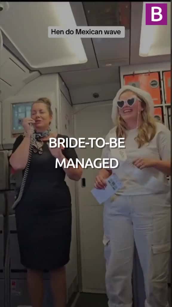Cover for The air hostess said she d never been asked to do this before in her 15 years in the indus 35009 #trendingscoopz