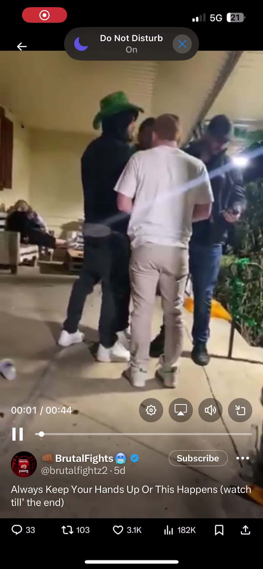 Cover for #fight  #fightcam  #foryou Dude in green gets slumped🤣 18+