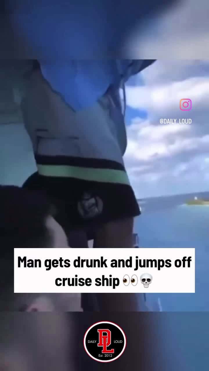 Cover for #caughtoncamera                Wow.... This man got wasted and jumped off a cruise ship 🛳️ 👀😳.       Like ,comment,share,follow me for more😎                 #fyp #viralvideo #funnyvideos #foryoupage #shorts #foryou #trending #video   #viral #videoviral   #fypage #scoopz #scary #crazy #wtf #firstvideochallenge  #scoopz