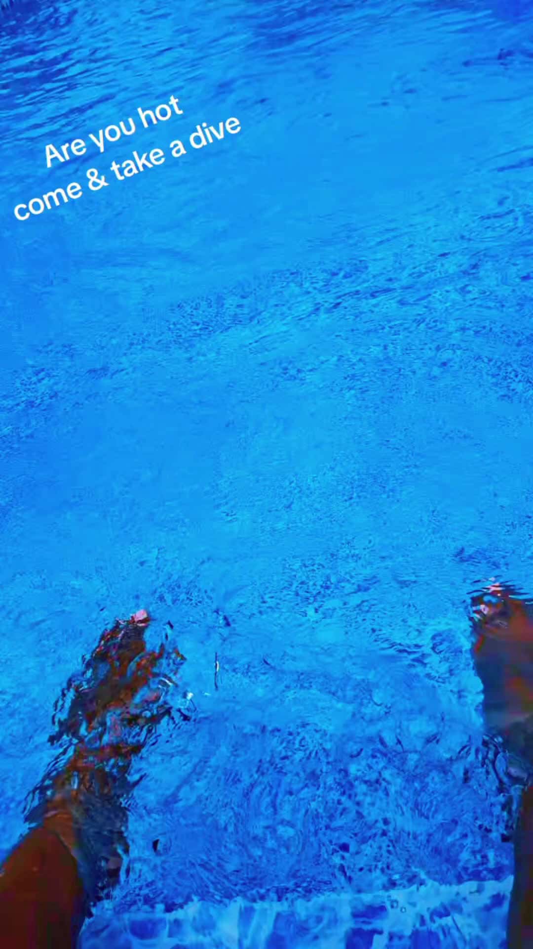 Cover for # Hot# Hey you come take a # Swim!