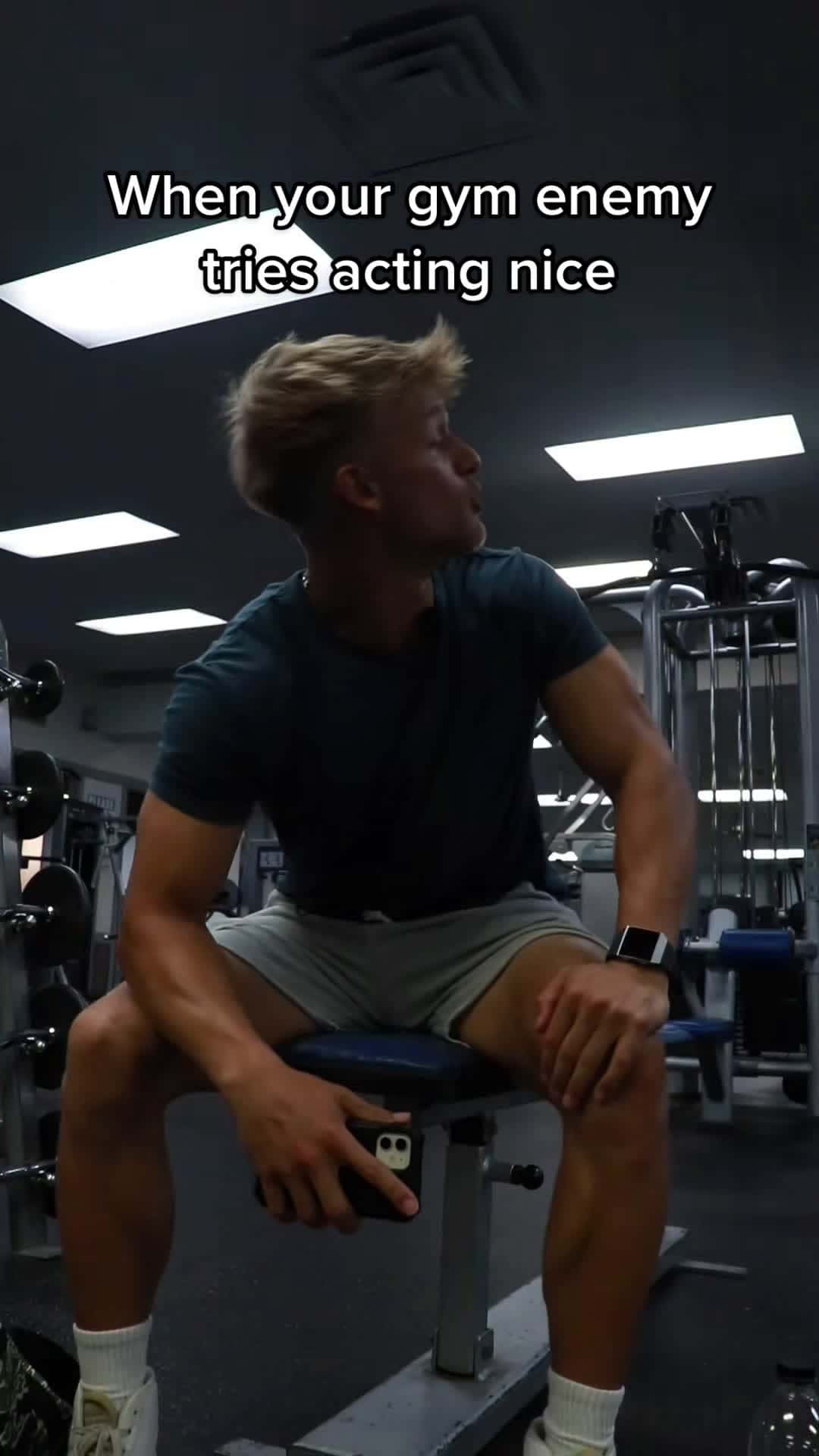 Cover for We all have that one person in the gym that we hate for no reason #fyp #foryou #viral #fitness