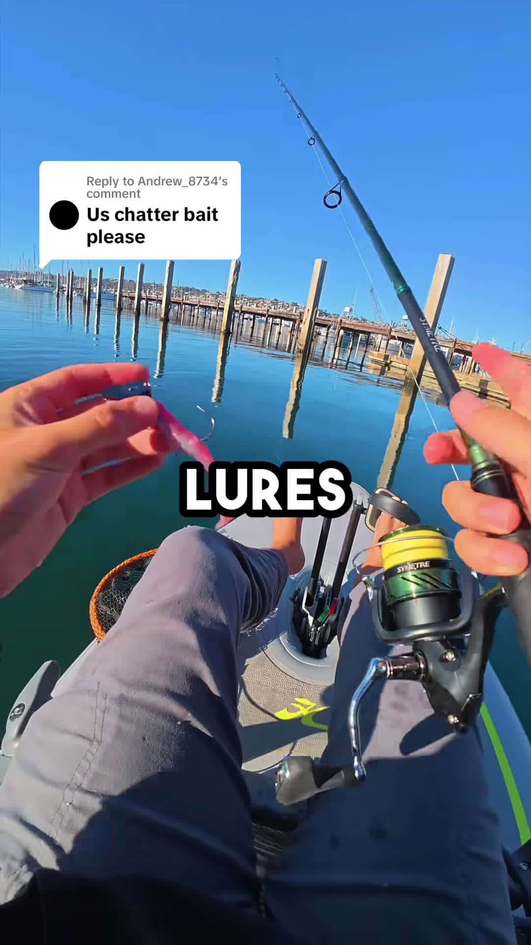 Cover for #FirstVideoChallenge Chatterbait in Saltwater!