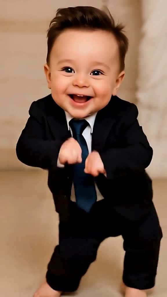 Cover for cute baby dance ai aibaby babydance babydancing babydancer frypg 26486 #nicevideo