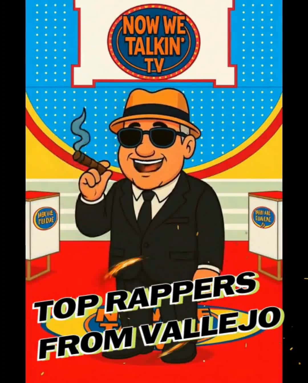 Cover for top 5 vallejo california rappers #nowwetalkintv  #familyfeud  #rap  #bayarea  #bayareahiphop #bayareaadventures  #top5  #top10  #e40  #macdre  #macmall  #blegit 