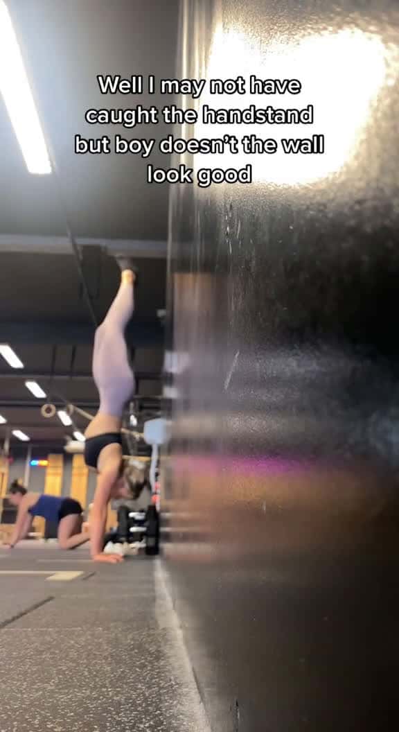 Cover for For those who say I have no hobbies gym handstand progress fyp viral fyp gymshark LiveForT 77317 #trending