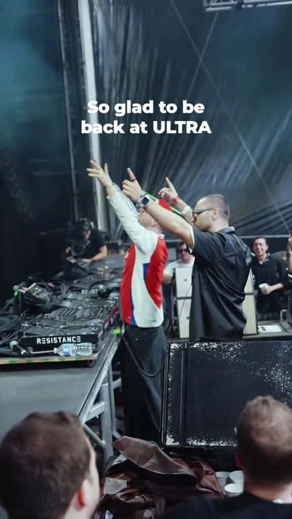 Cover for Back at ULTRA and it feels like we never left. The energy the noise the love. Unr 00566 #america