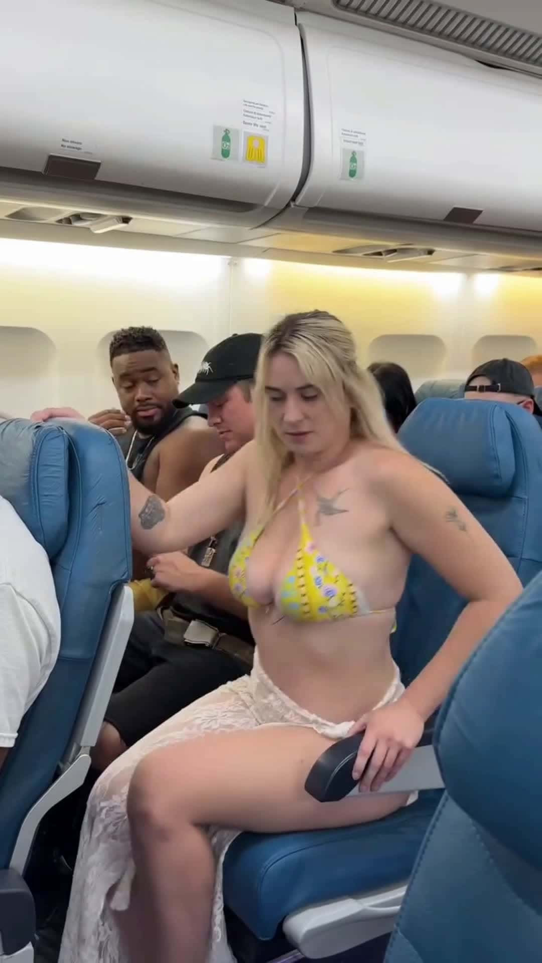 Cover for Flight attendant made her cover up