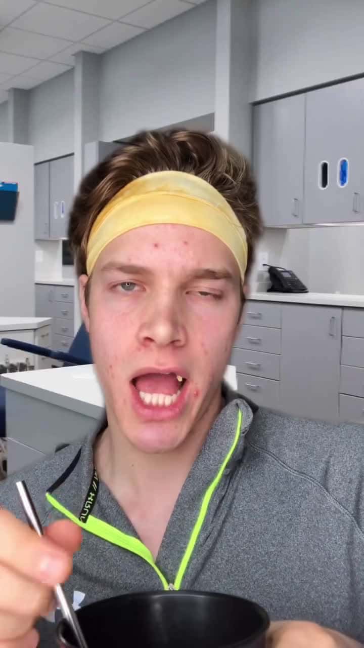 Cover for Kim Kim picks up a shift at the dentist #pov #fyp #comedytiktok #gum