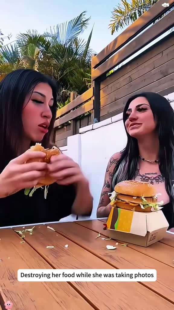 Cover for Destroying her food while she was taking photos tiktok funny funnyvideos prank foryou 51854 #shortvideos