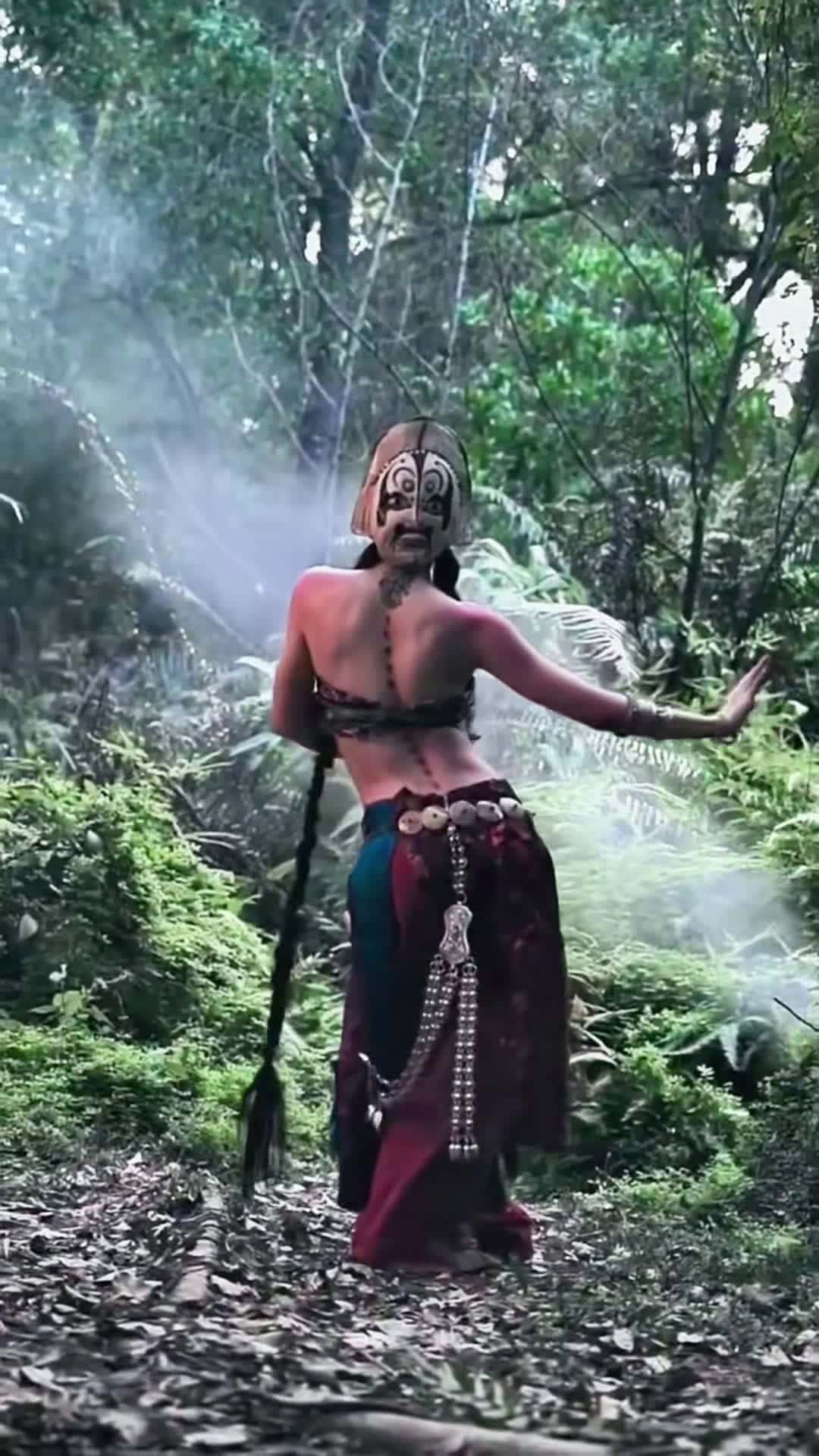 Cover for Mysterious jungle #fyp #dancer #dancing