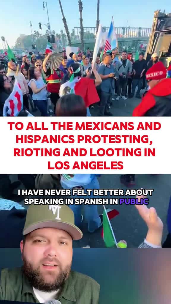 Cover for PART2 To all of our Mexicans and Hispanics that are protesting rioting and looting in Los 54830 #shortvideos