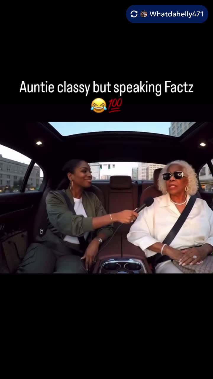 Cover for Auntie speaking straight facts listen up and take heed!!