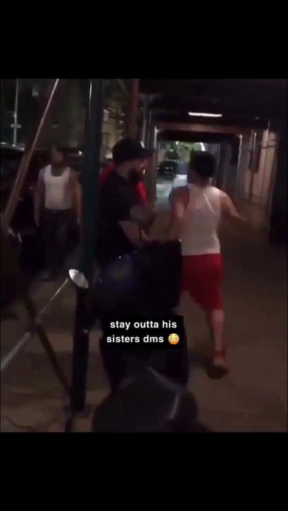 Cover for Stay outta his sisters DMs #fight