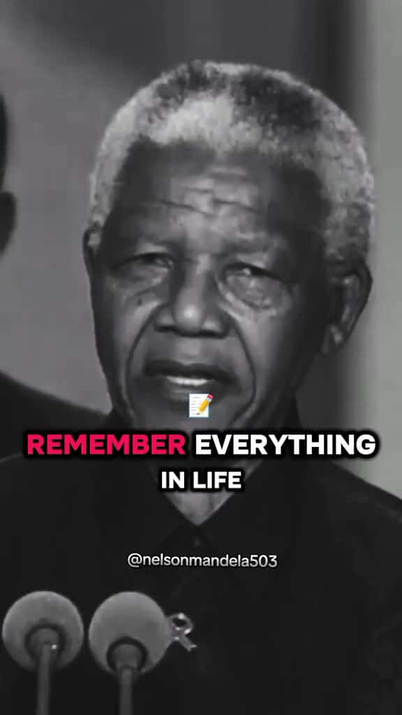 Cover for Remember everything in life nelson mandela quotes nelsonmandelamotivation 500k unitedstate 01398 #america
