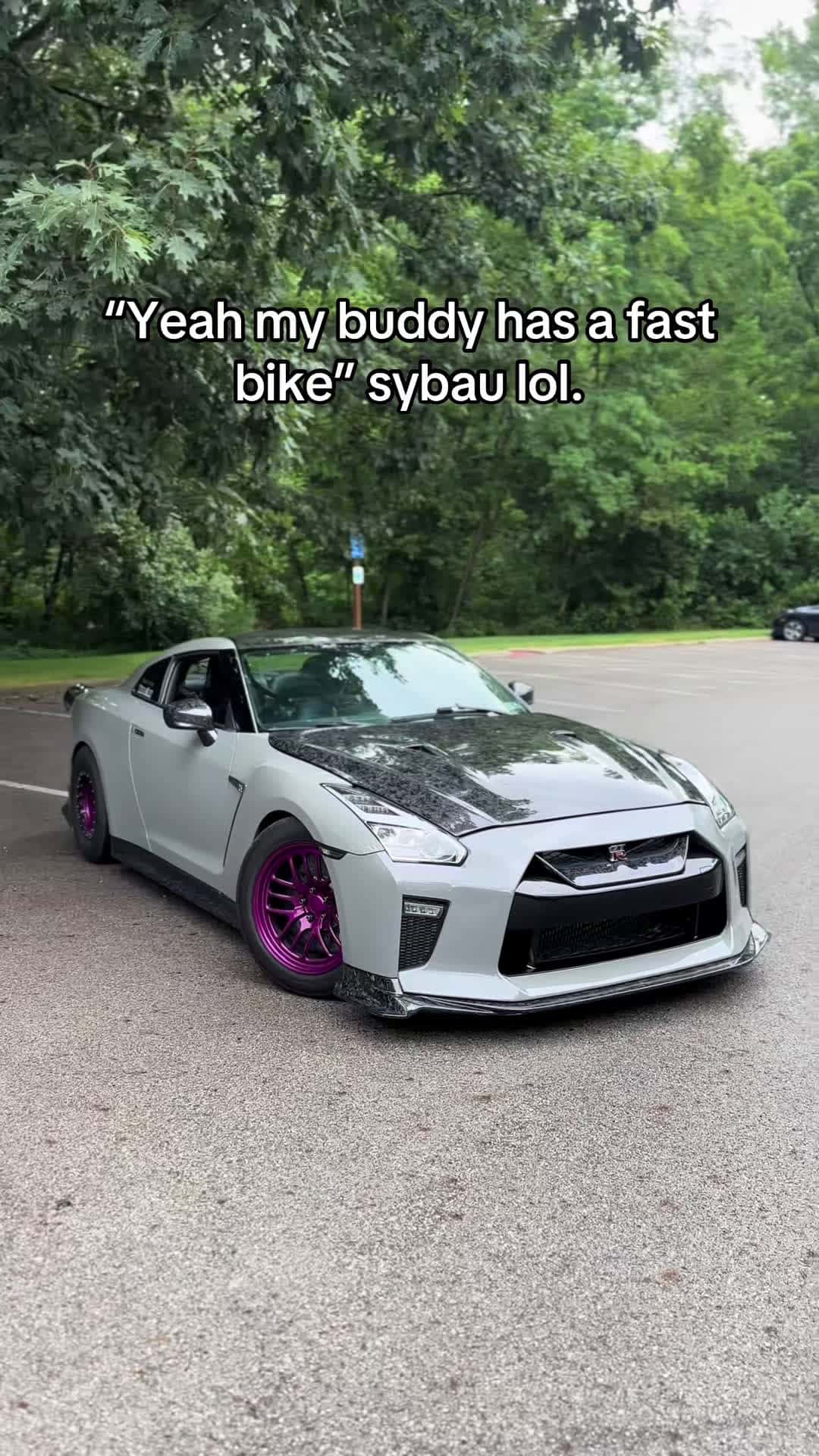 Cover for “Yeah my buddy has a fast bike”  #fyp #reels #gtr