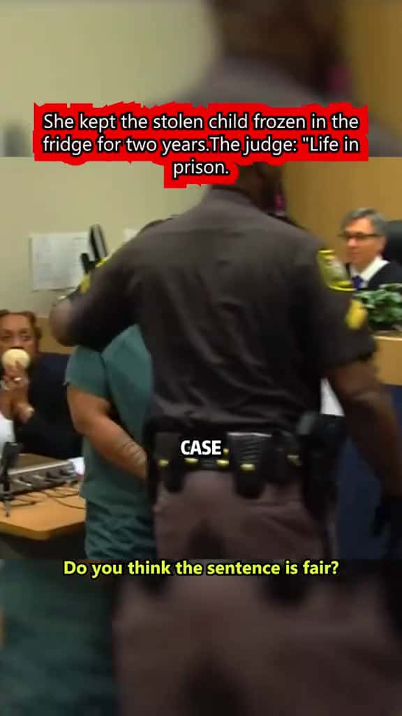 Cover for She kept the stolen child frozen in the fridge for two years. The judge: "Life in prison.
