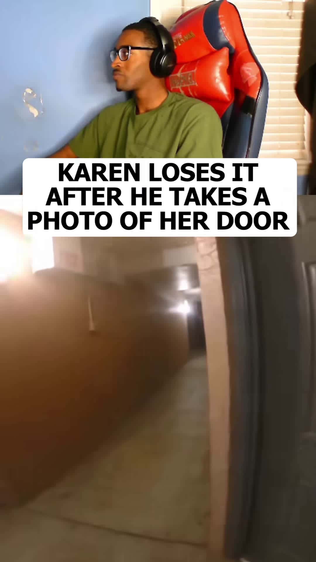 Cover for Door pic = Karen's meltdown🤣