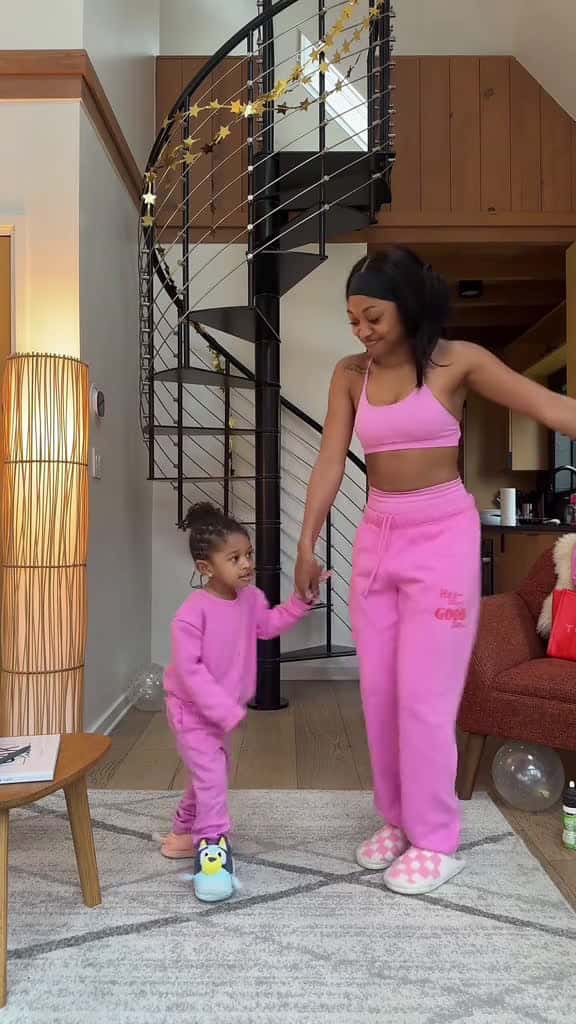 Cover for Mom And Toddler Do A Cute Dance!