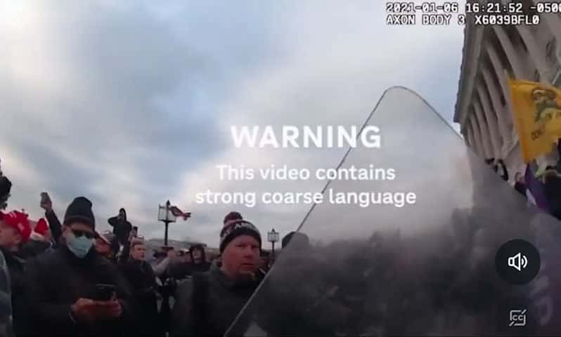 Cover for New Jan 6th footage shows  #Trump DOJ Oficial Jared wise, telling them to kill police  #caughtoncamera  #bodycam #viral  #police #fyp #scoooz