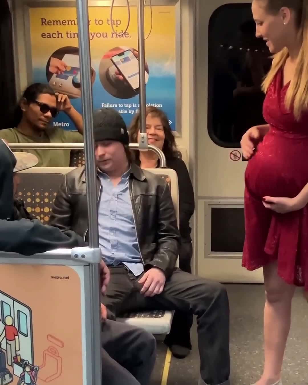 Cover for Two Men Refused to Give Up Their Seats, So an Old Lady Took Matters Into Her #scoopz 