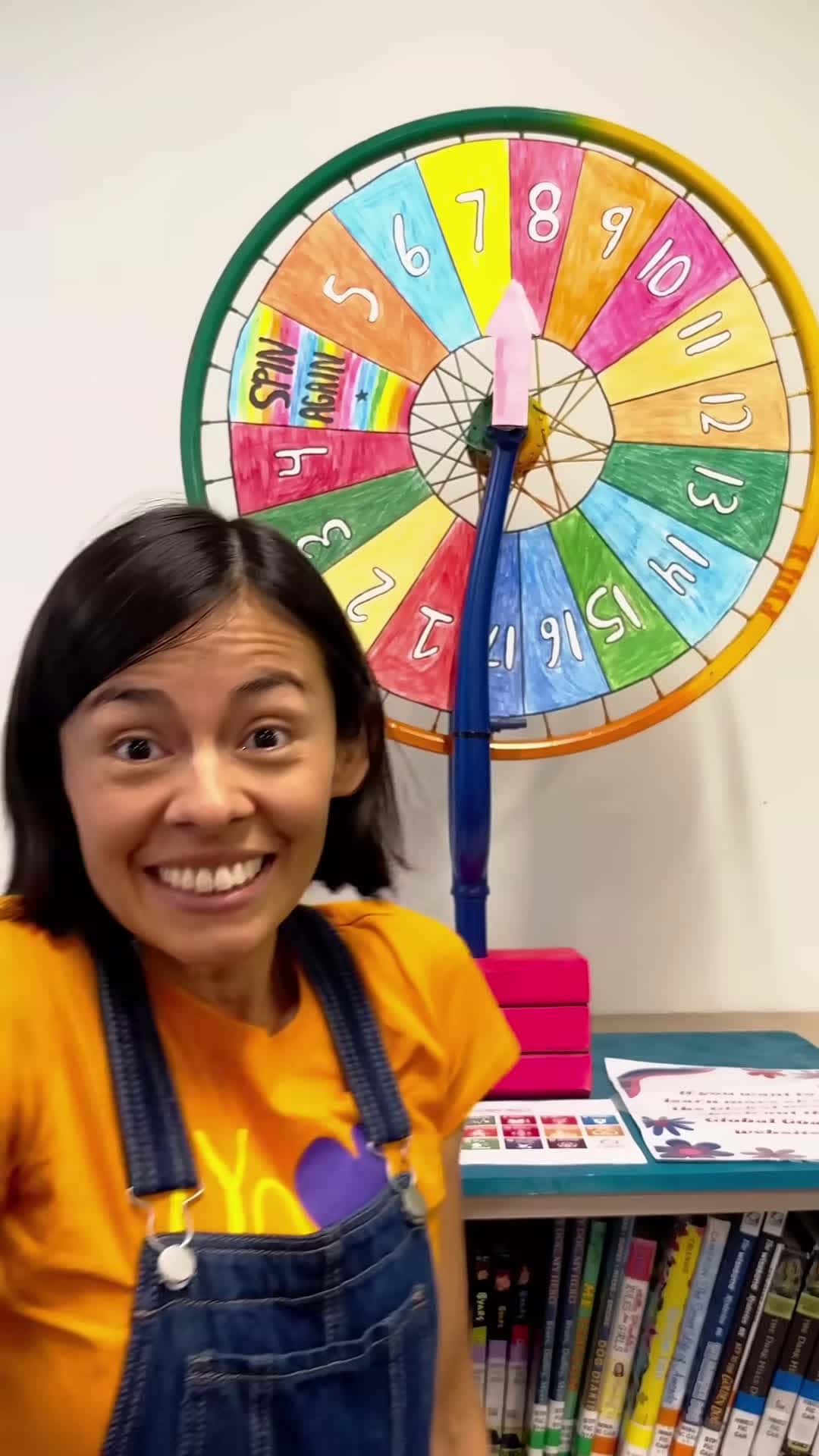Cover for La ruleta de los nmeros 123andres shorts matemtica kidslearning kidsvideo kindergarten