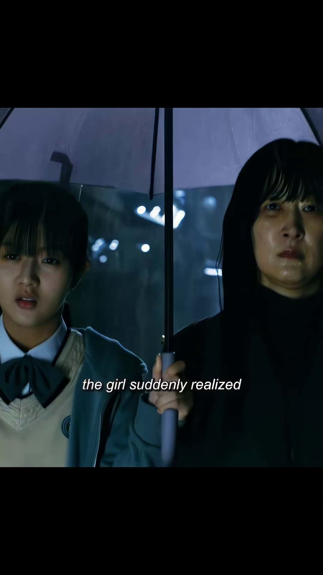 Cover for #FavMovieClip The girl was just holding an umbrella for an woman but a weird scene ...