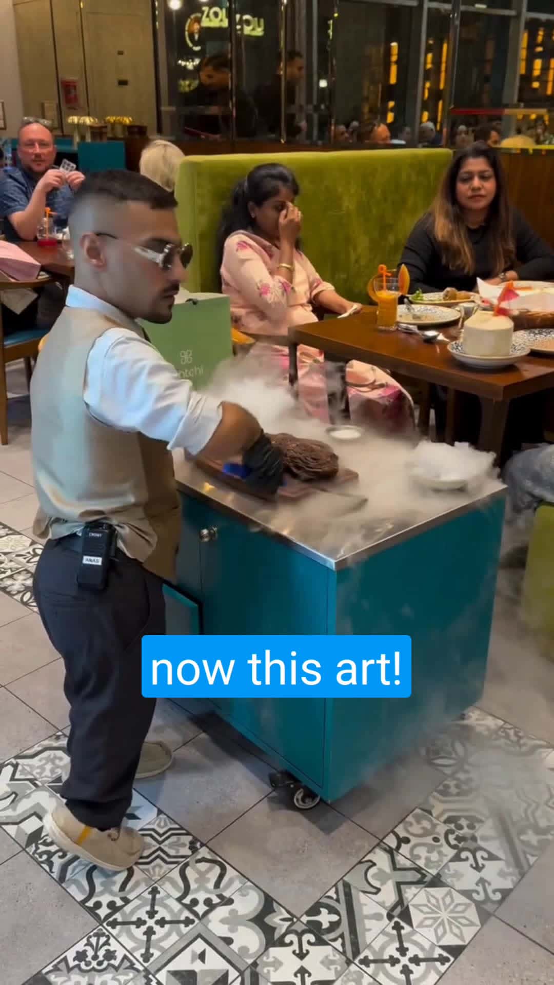 Cover for This little guy slicing up steak for the customers! #littlepeople  #steak  #fyp  #fypシ  #viral  #viralvideo  #foryou  #foryoupage 