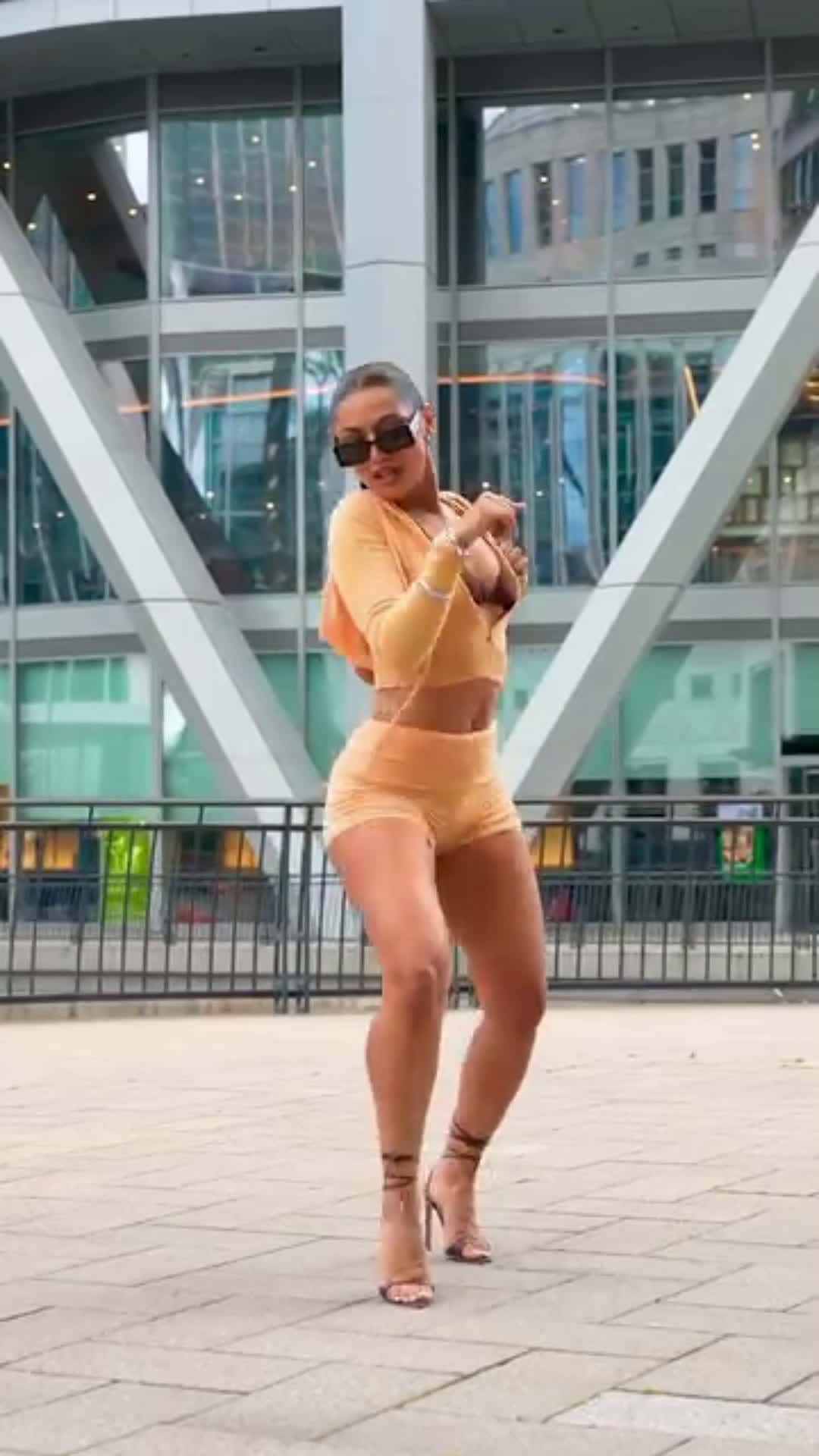 Cover for #CaughtOnCamera #trending #foryou #foryoupage #fyp #viral #viralvideo #dance She's lit 🔥